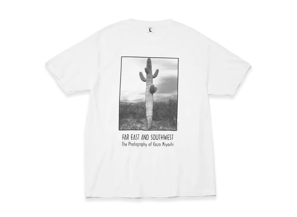 Weber x Kozo Miyoshi Far East And Southwest Tee Cactus "White"