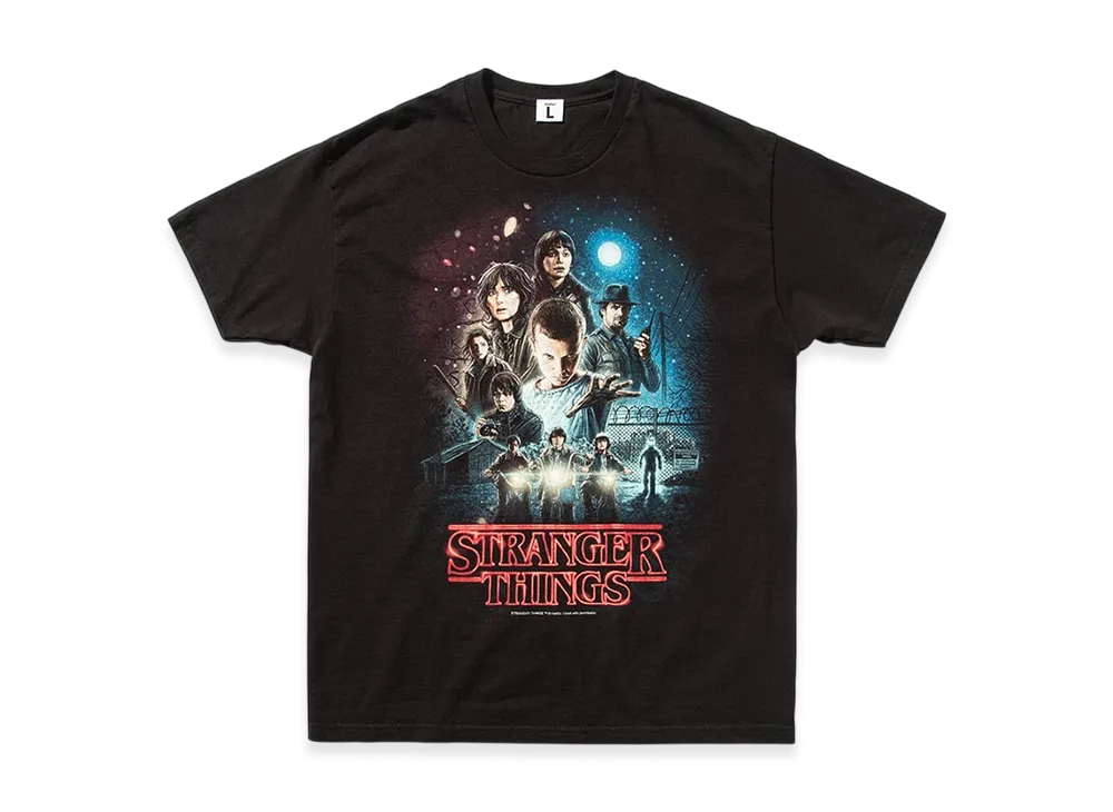 Weber x Stranger Things T Shirt With Special Box "Black"