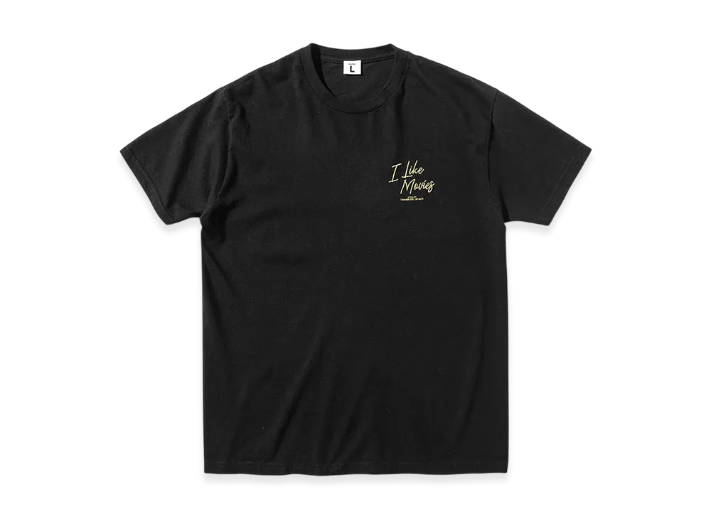 Weber x I Like Movies Re-Order T Shirt Embroidery "Black"