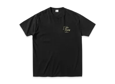Weber x I Like Movies Re-Order T Shirt Embroidery "Black"