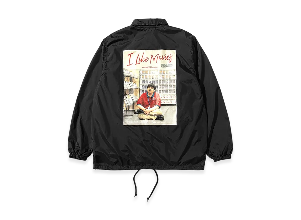 Weber x I Like Movies Re-Order Coach Jacket "Black"