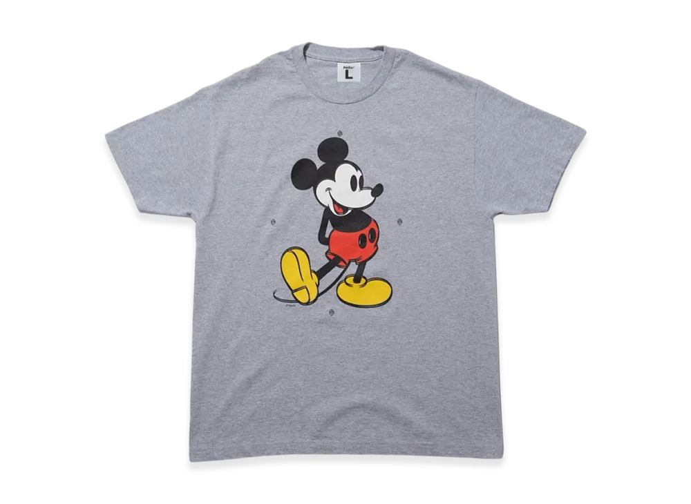 Weber x Disney Collection Mickey Mouse / Proof Printing Tee "Gray"