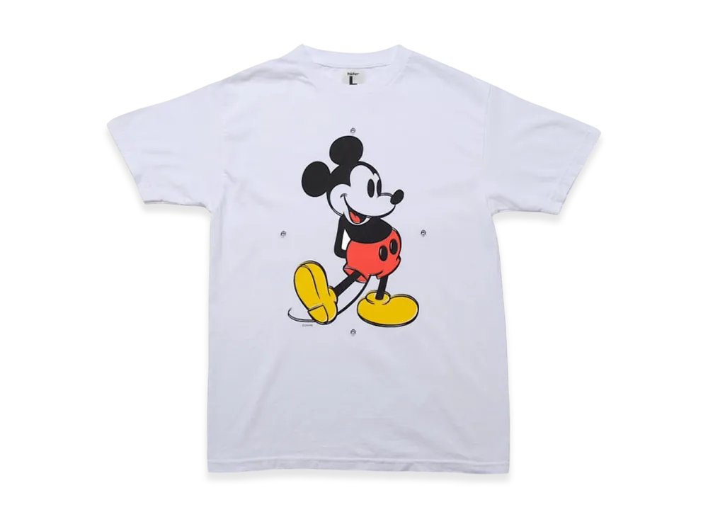 Weber x Disney Collection Mickey Mouse / Proof Printing Tee "White"