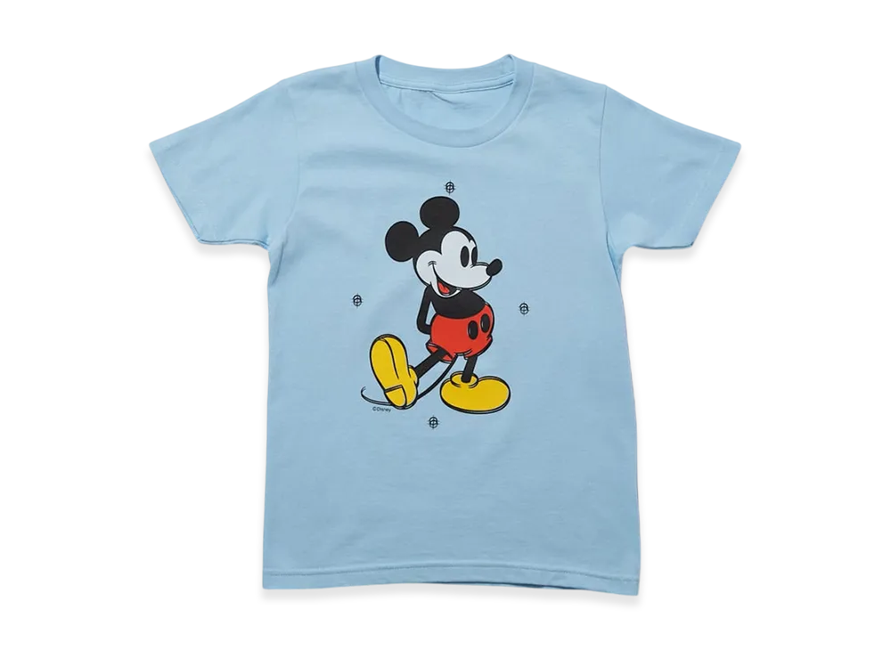 Weber x Disney Collection Mickey Mouse / Proof Printing Tee For Kids "Blue"