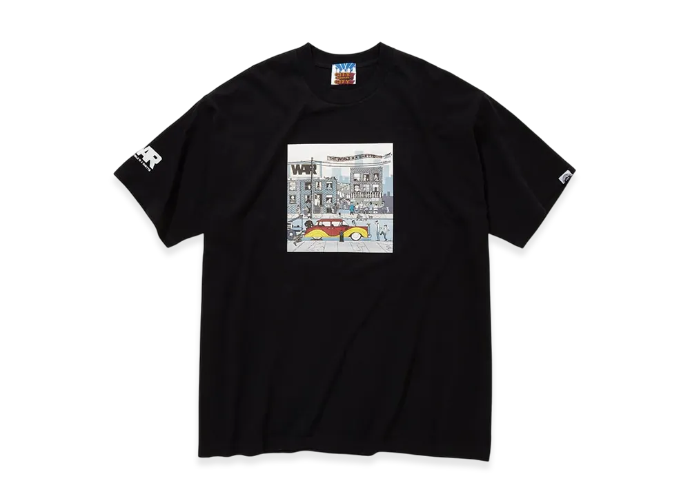 Weber x War x City Country City The World Is The Ghetto T Shirt "Black"