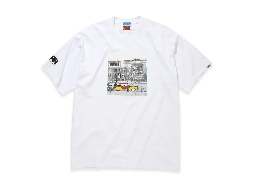 Weber x War x City Country City The World Is The Ghetto T Shirt "White"