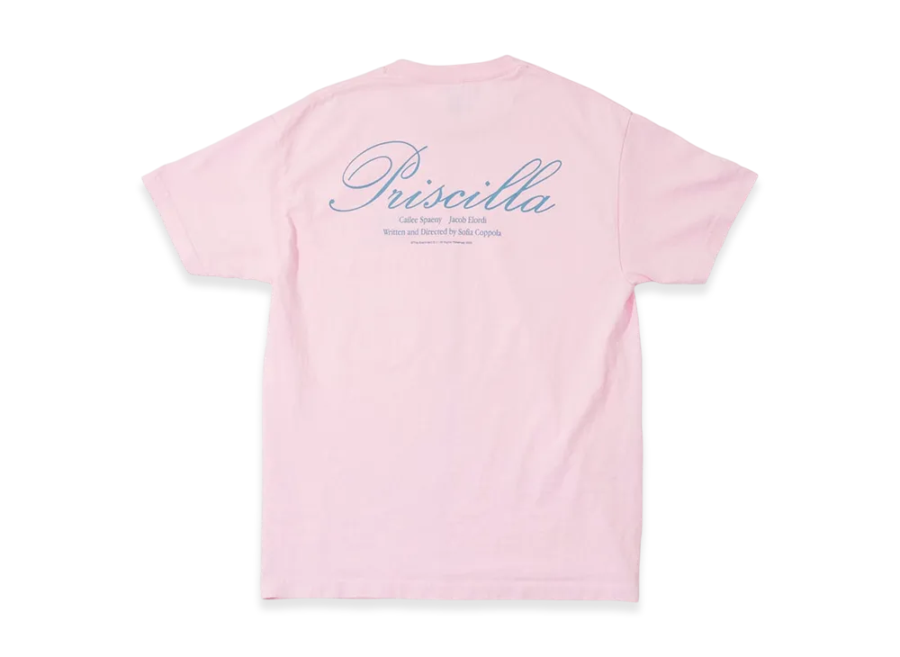 Weber x Priscilla T Shirt Logo "Pink"