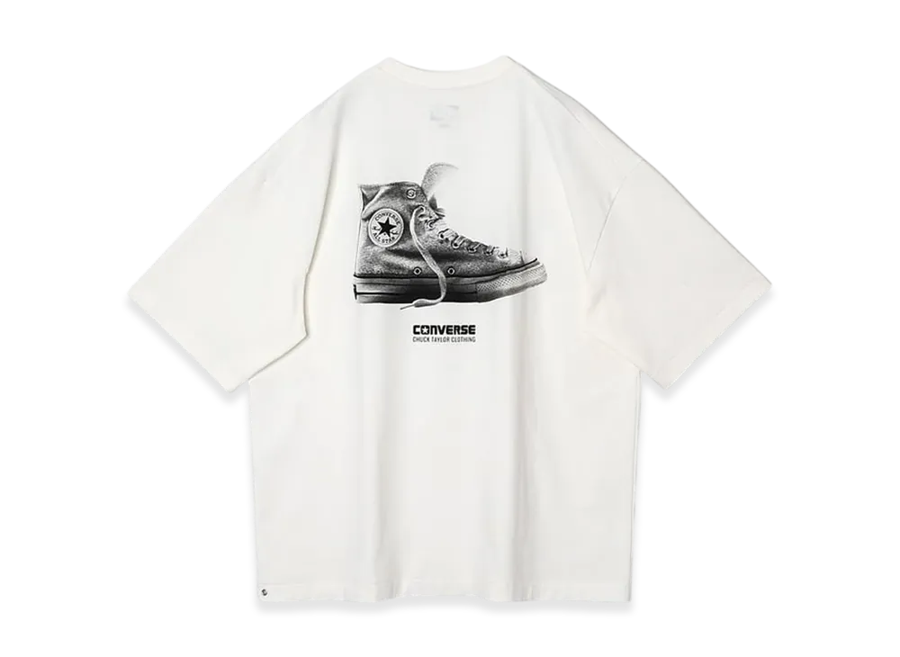 Weber x Converse Chuck Taylor Clothing Printed T-Shirt "White"