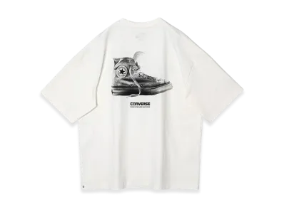 Weber x Converse Chuck Taylor Clothing Printed T-Shirt "White"