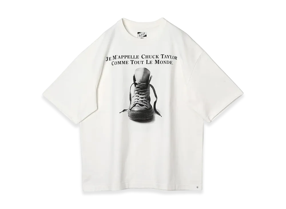 Weber x Converse Chuck Taylor Clothing Printed T-Shirt Make Your Mark "White"