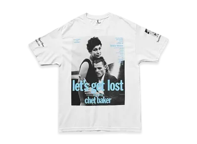 Weber x Let's get Lost T Shirt (Poster art 2) "White"