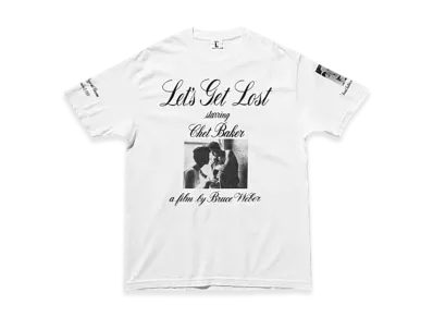 Weber x Let's get Lost T Shirt (Monochrome) "White"