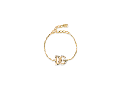 DOLCE&GABBANA Fine link bracelet with DG logo "Silver"