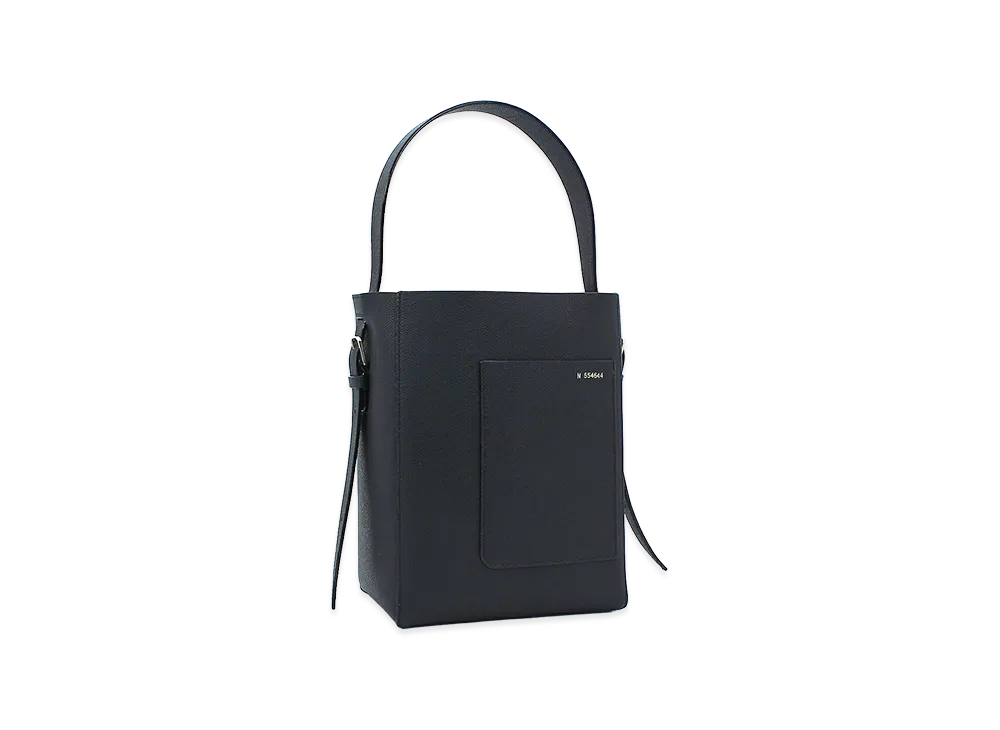 Valextra Women's Bucket Bag Small "Nero"