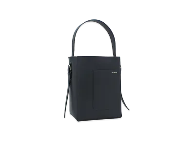 Valextra Women's Bucket Bag Small "Nero"