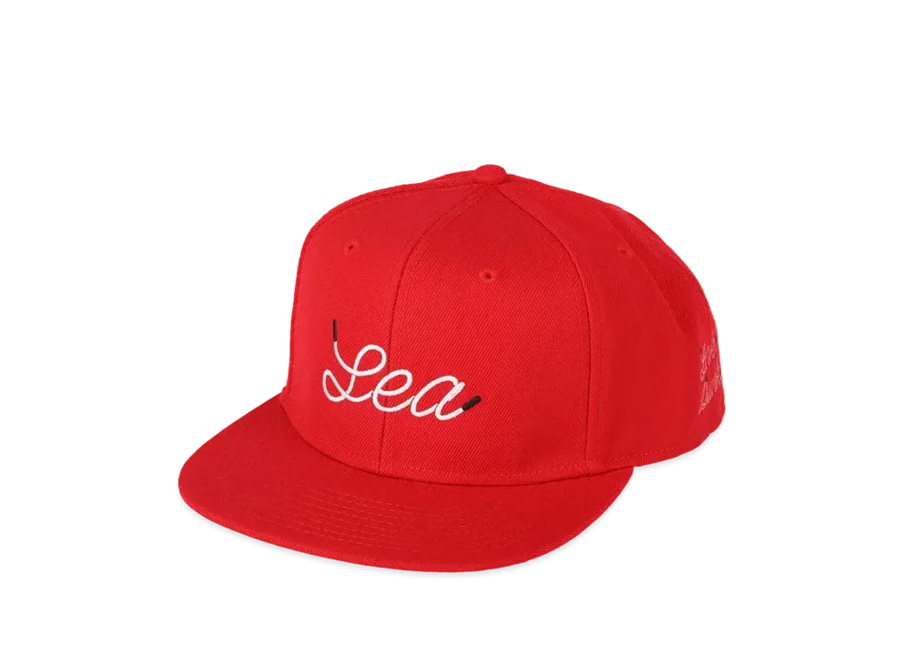 WIND AND SEA x SNKRDUNK Snap Back sea "Red"