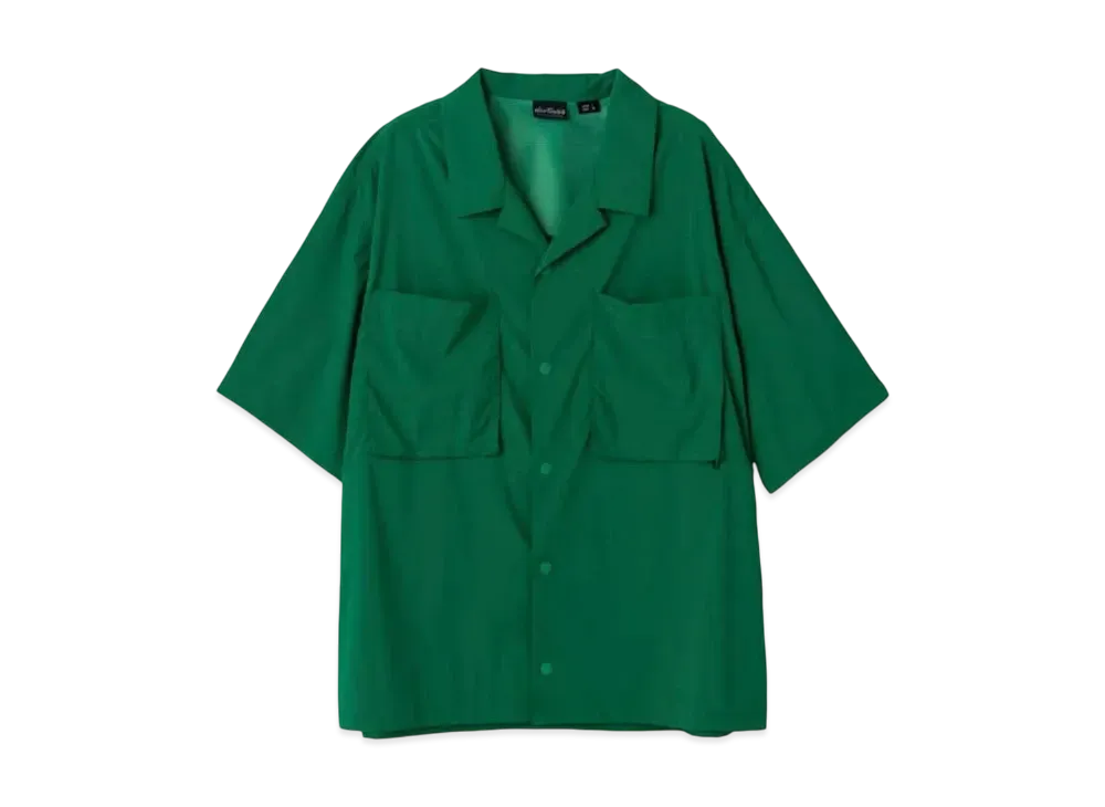 WILD THINGS S/S Camp Shirt "Green"