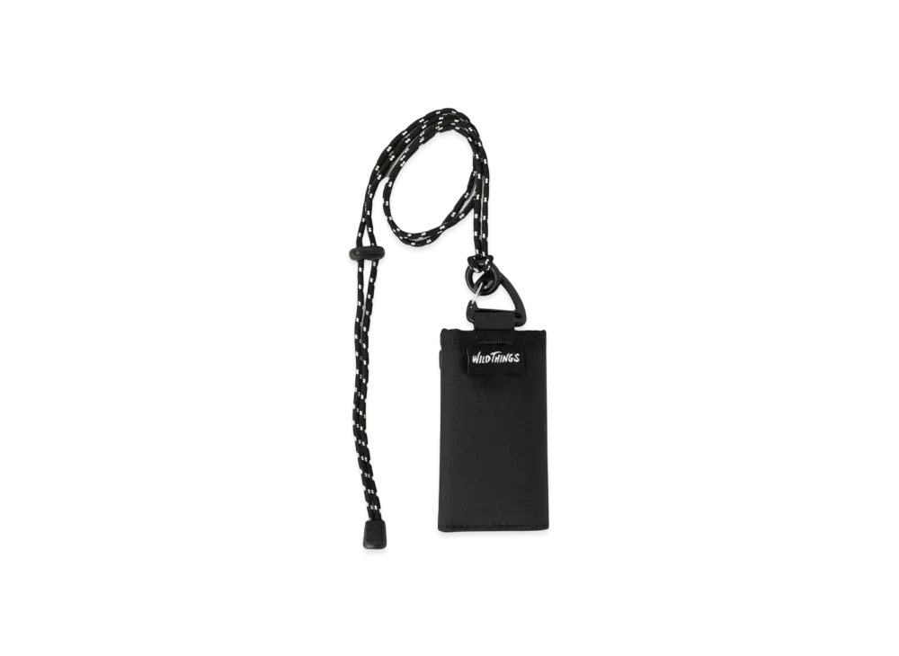 WILD THINGS Neck Wallet "Black"