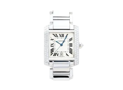 Cartier Tank Francaise LM "Silver" WE1003S3