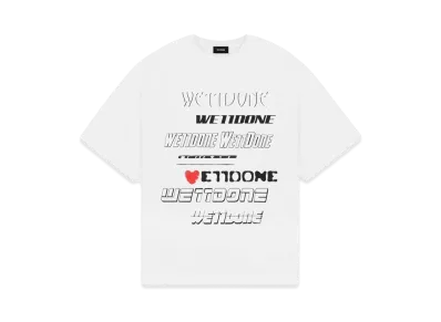 WE11DONE Love We11Done Logo T-shirt "White"