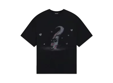 WE11DONE Teddy Bear Print T-Shirt "Black"