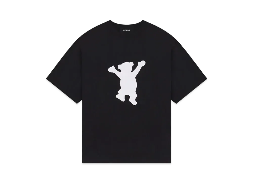 WE11DONE Teddy Print T-shirt "Black"