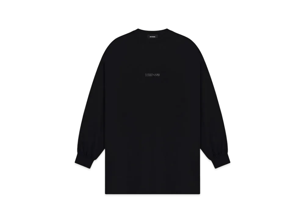 WE11DONE Rhinestone T-shirt "Black"