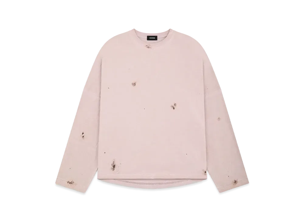 WE11DONE Washed T-shirt "Pink"