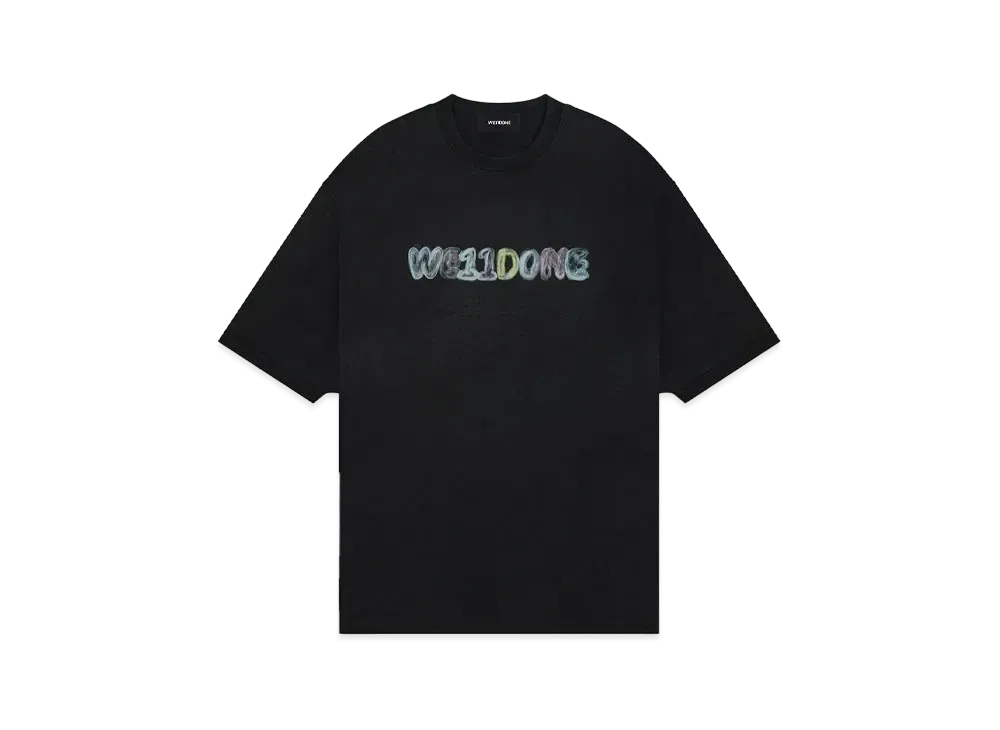 WE11DONE Heavenly We11Done Logo T-shirt "Black"