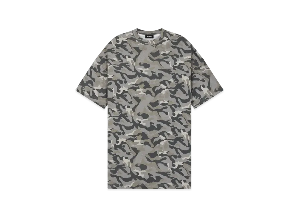 WE11DONE Camo T-shirt "Gray"