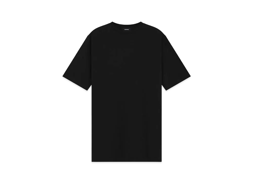 WE11DONE Washed T-shirt "Black"
