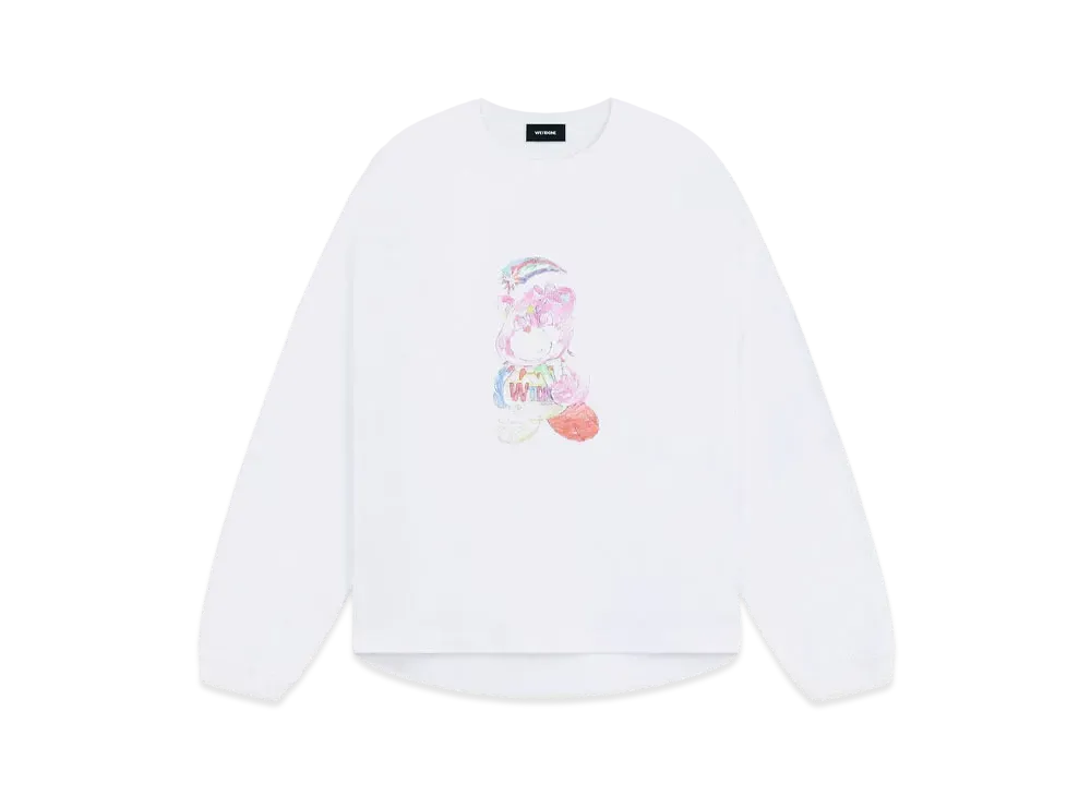 WE11DONE Bear T-shirt "White"
