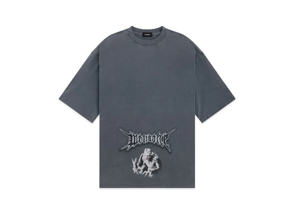 WE11DONE Monster T-shirt "Navy"