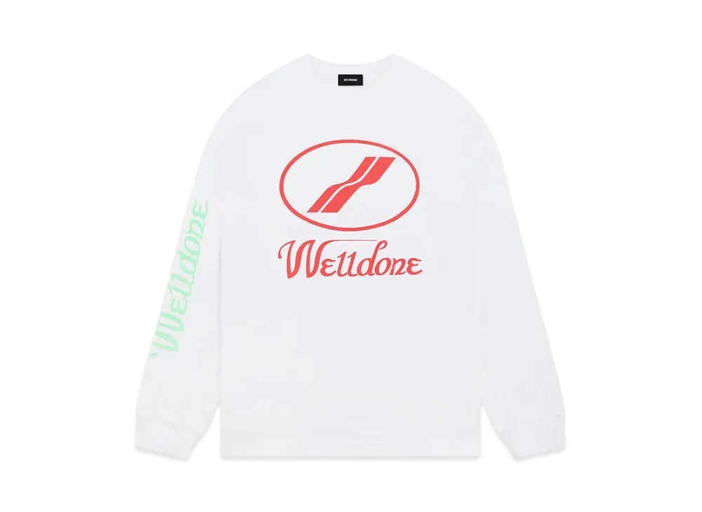 WE11DONE WD Print Logo Top "White"