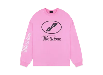 WE11DONE WD Print Logo Top "Pink"