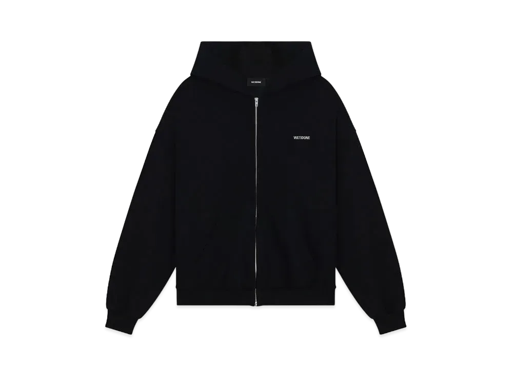 WE11DONE Logo Hoodie "Black"