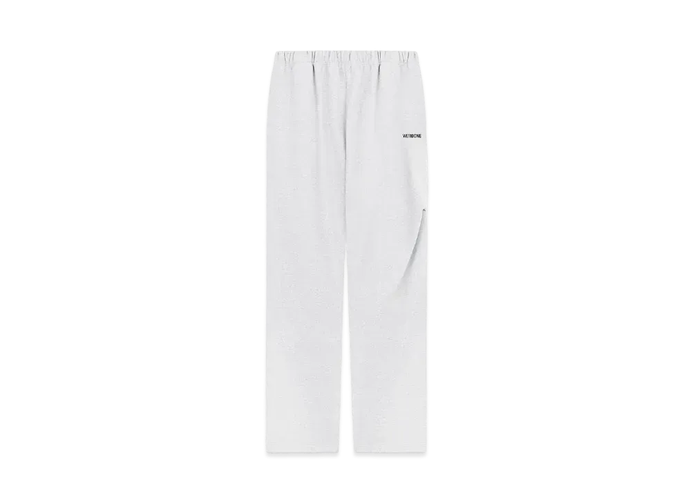 WE11DONE Wide Jogger Pants "Melange Gray"