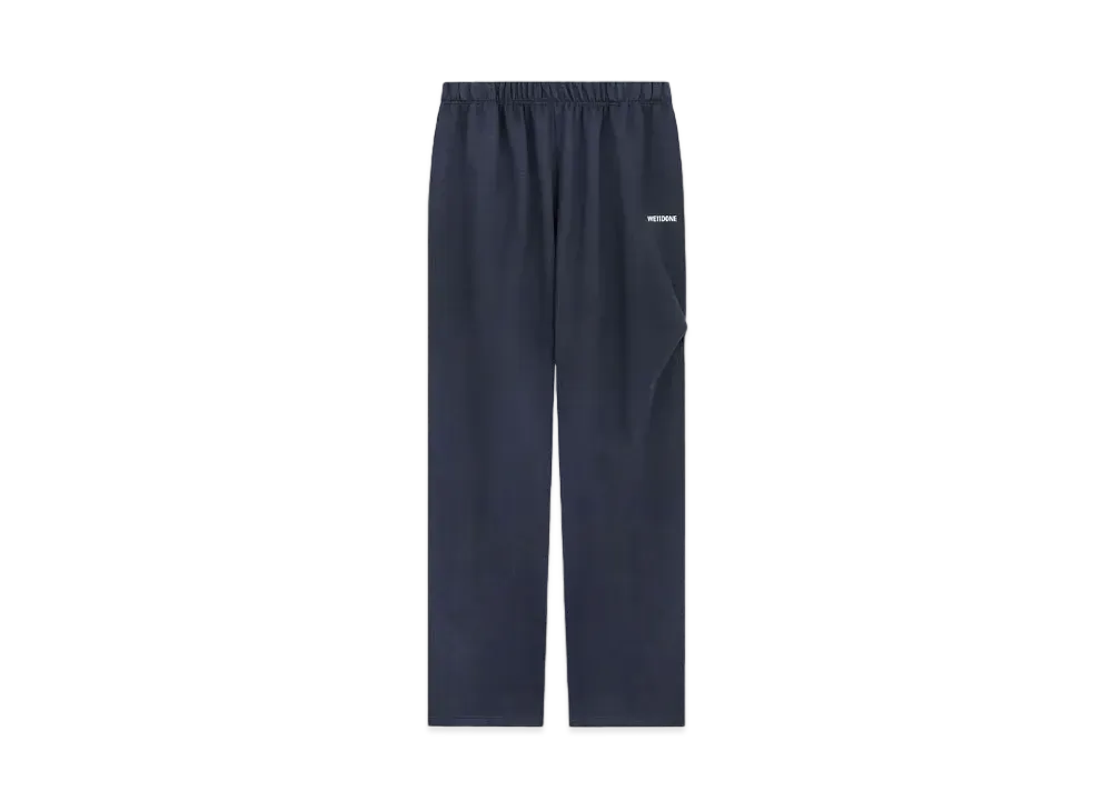 WE11DONE Wide Jogger Pants "Dark Navy"