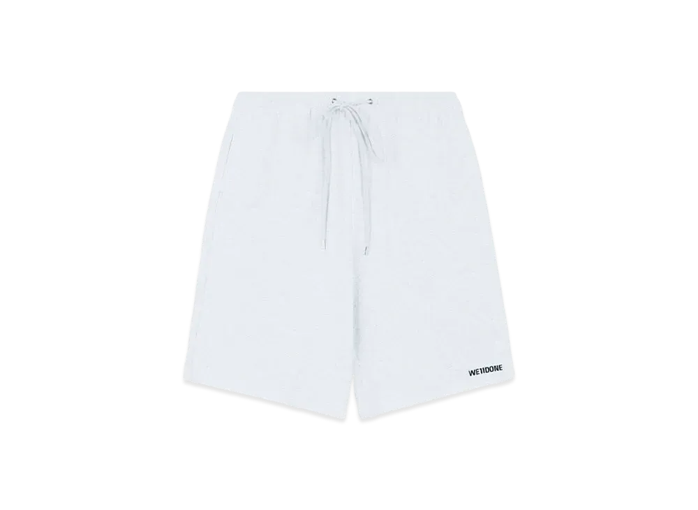 WE11DONE Basic Logo Shorts "Gray"