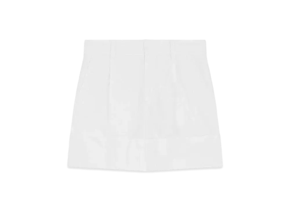 WE11DONE Wide Roll-up Shorts "Black"