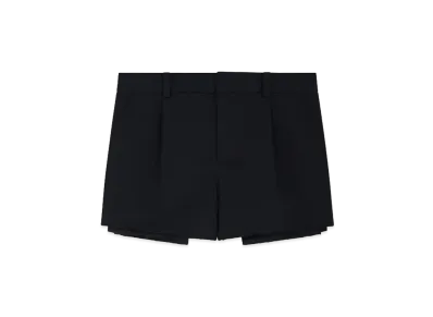 WE11DONE Layered Shorts "Black"