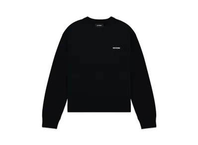 WE11DONE Logo Knit Sweater "Black"