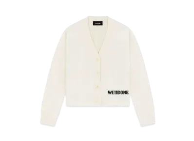 WE11DONE Pocket Cardigan "Ivory"