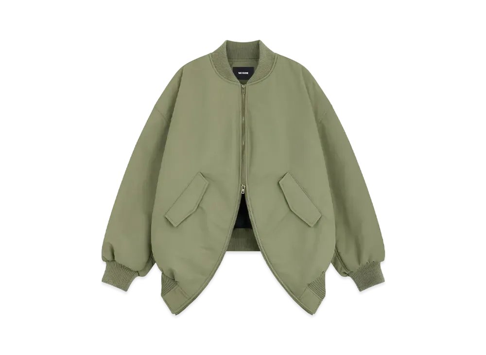 WE11DONE Two-way Bomber Jacket "Khaki"