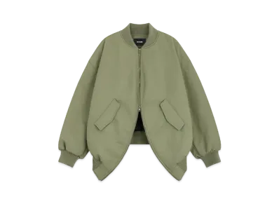 WE11DONE Two-way Bomber Jacket "Khaki"