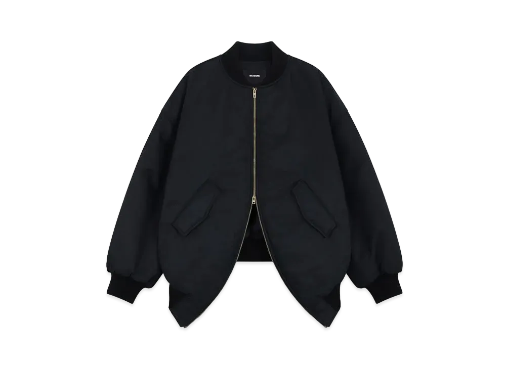 WE11DONE Two-way Bomber Jacket "Black"