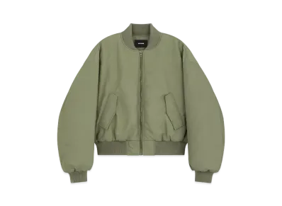 WE11DONE Puff Bomber Jacket "Khaki"