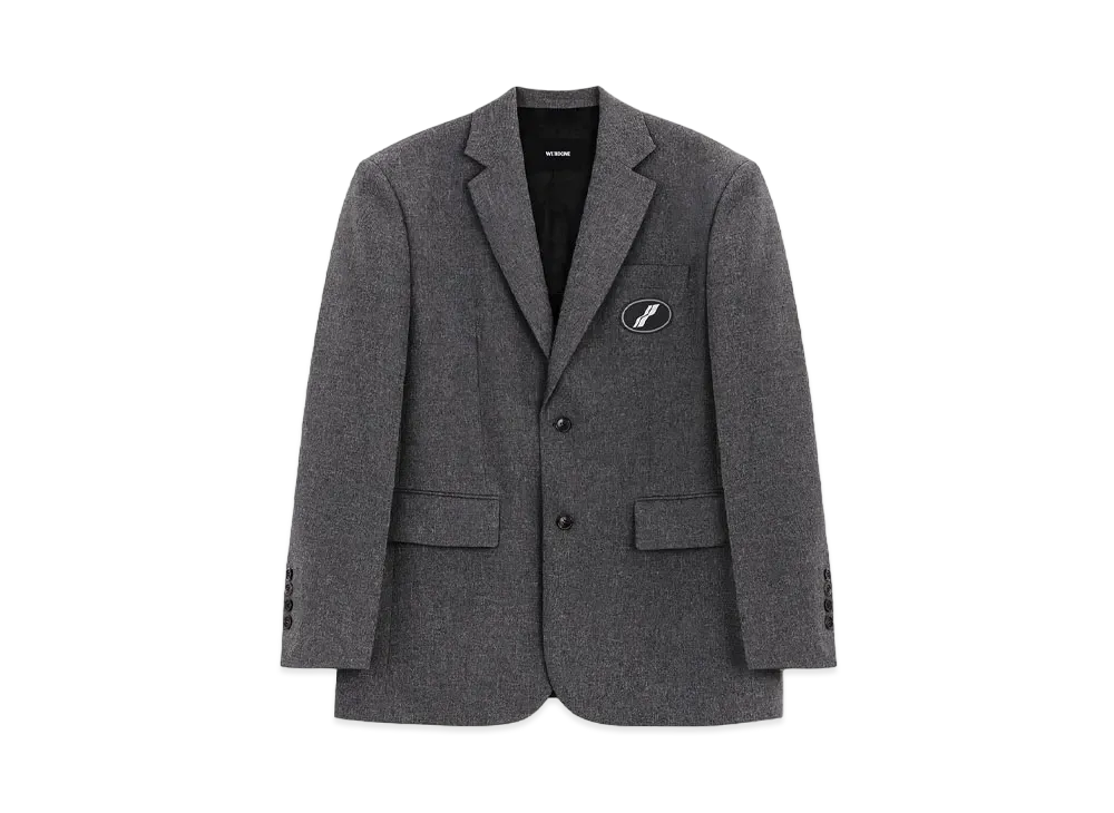 WE11DONE Oversized Suit Blazer "Charcoal"