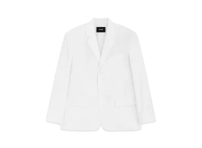WE11DONE Crinkled Blazer "White"