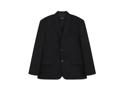 WE11DONE Crinkled Blazer "Black"